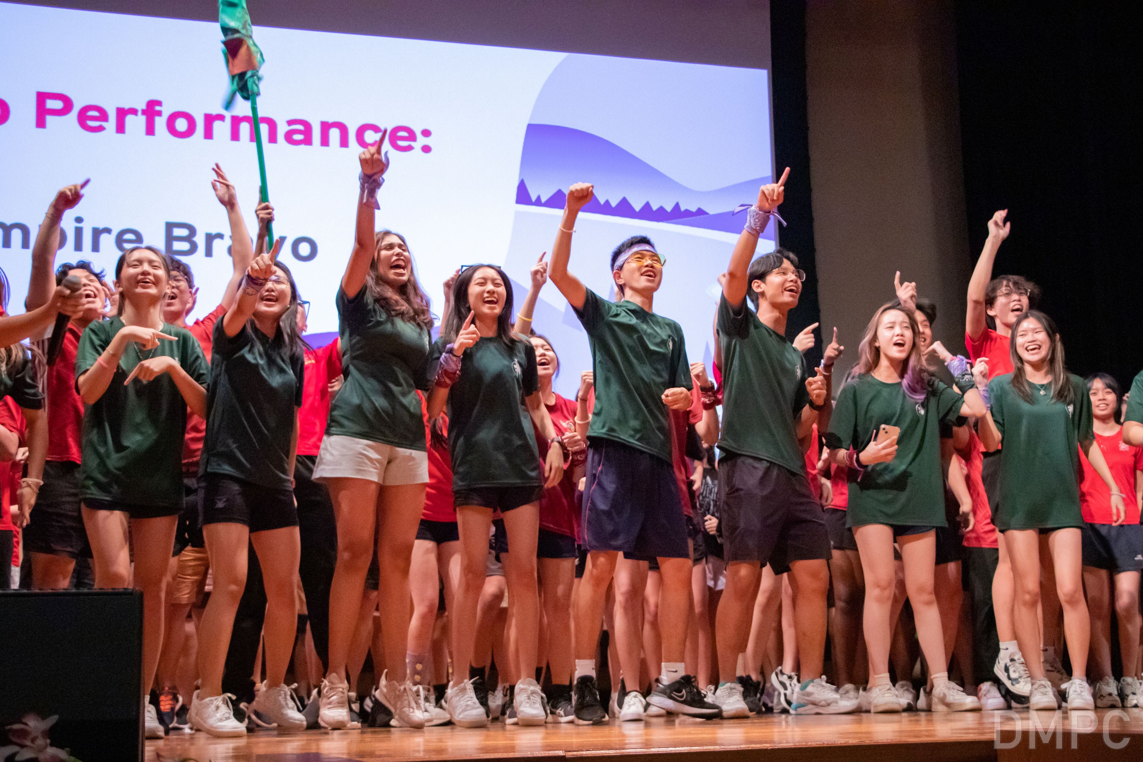 Image of students dancing at the finale of the TPSU Freshmen Orientation Camp